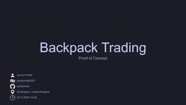 Backpack Trading Preview